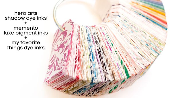 Tsukineko Memento Water-Based Ink Pad for Stamping - Angel Pink