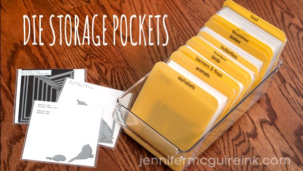 Video: Die Storage + Giveaway - Jennifer McGuire Ink