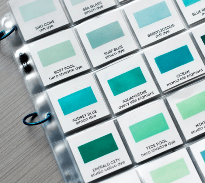 Lawn Fawn Ink Color Chart