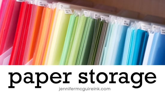 Video: Paper Storage + Creative Spaces Vol. 3 Blog Hop + GIVEAWAY -  Jennifer McGuire Ink