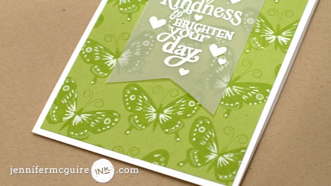 Stamp Layering Video by Jennifer McGuire Ink