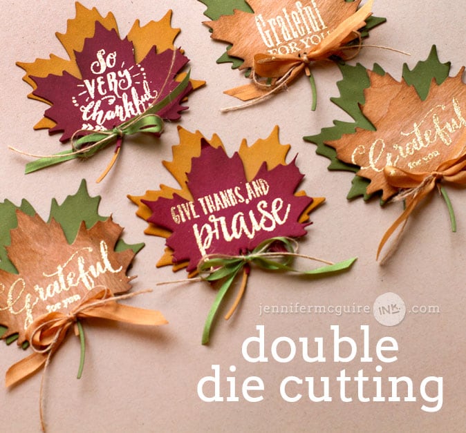Double Die Cutting Video by Jennifer McGuire Ink