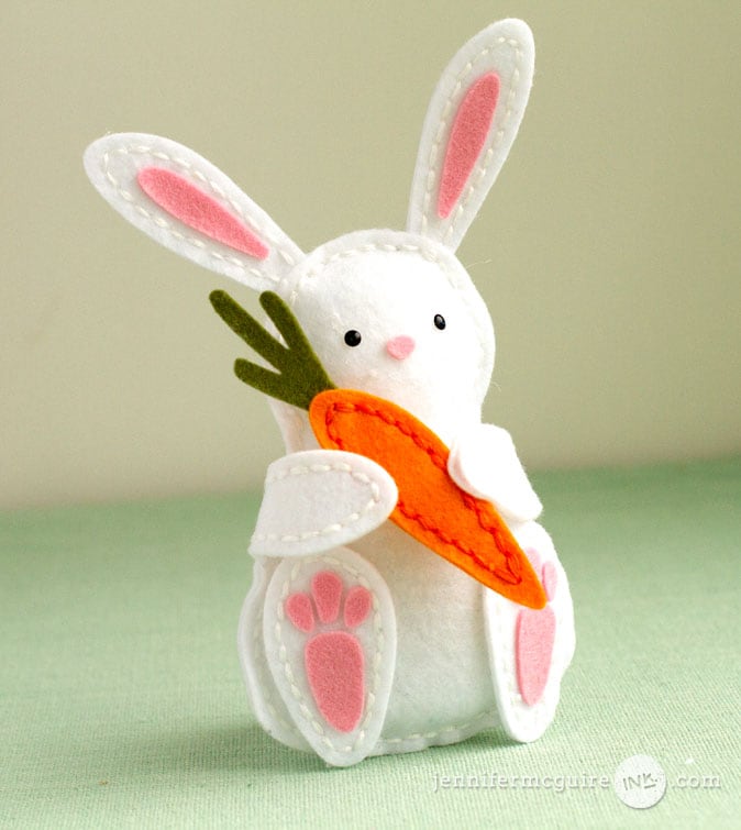 Stitching Dies and Felt Video by Jennifer McGuire Ink