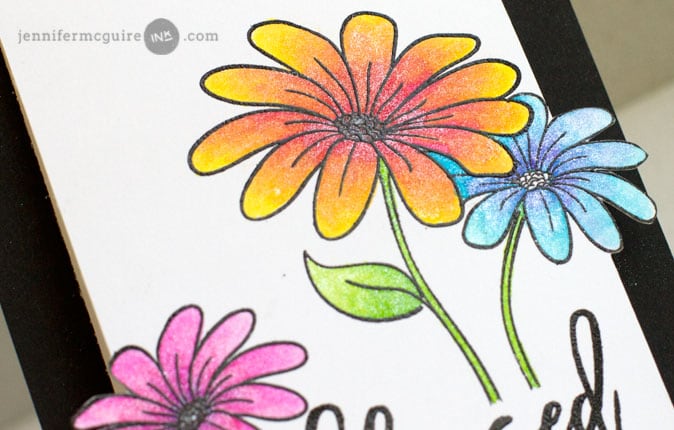 Shimmer Pen Coloring Video by Jennifer McGuire Ink