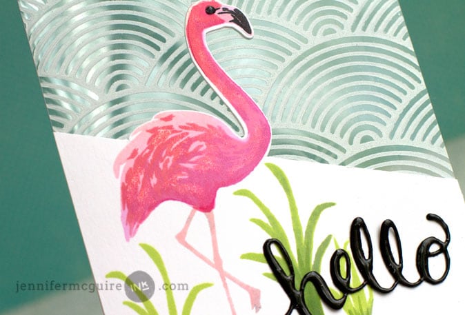 See Through Card Video by Jennifer McGuire Ink