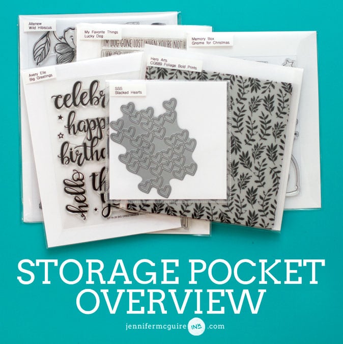 5 x 5 1/8 100 CheckOutStore Clear Storage Pockets 