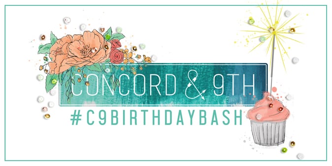 C9 Birthday Bash RECTANGLE