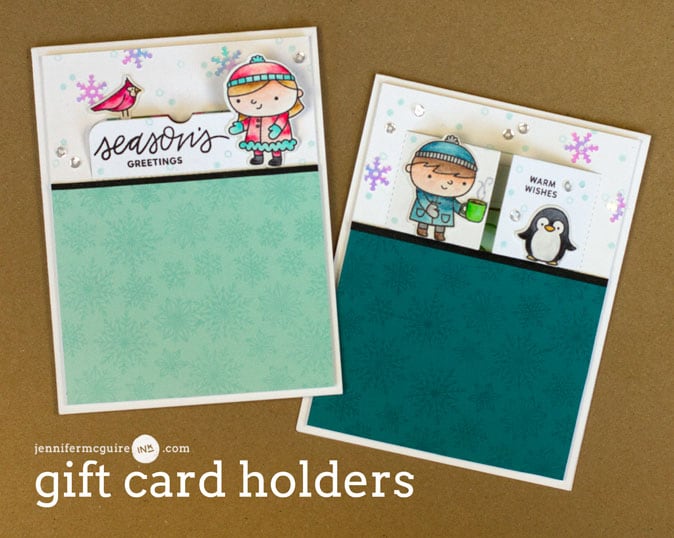 Gift Card Holders Video by Jennifer McGuire Ink