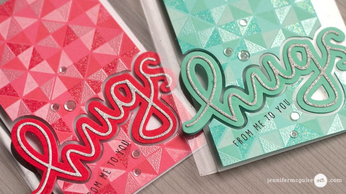 Clear Cards Video by Jennifer McGuire Ink
