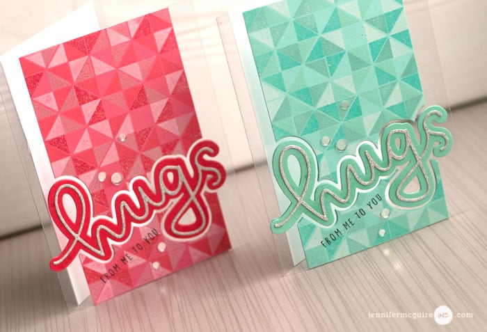 Clear Cards Video by Jennifer McGuire Ink