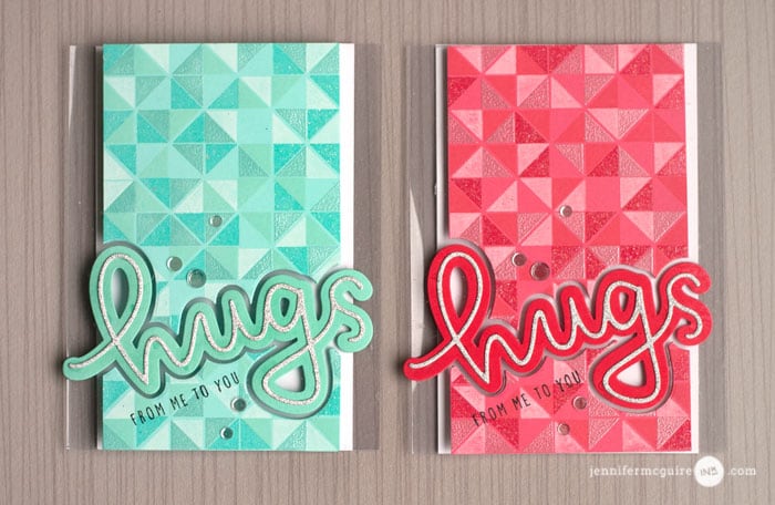 Clear Cards Video by Jennifer McGuire Ink