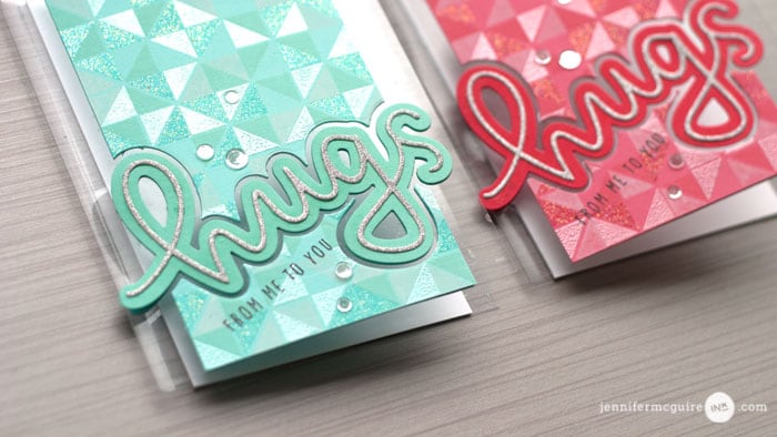 Clear Cards Video by Jennifer McGuire Ink