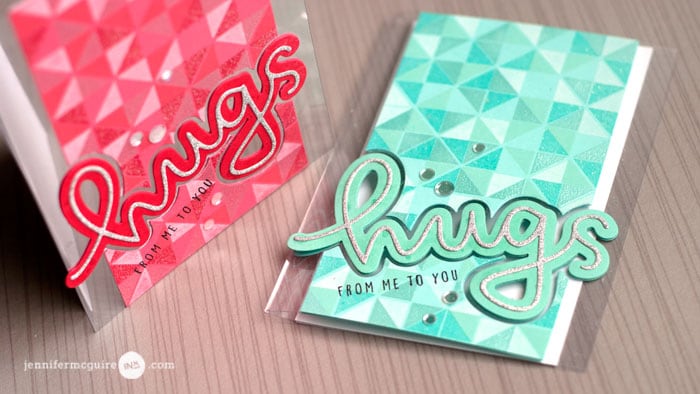 Clear Cards Video by Jennifer McGuire Ink