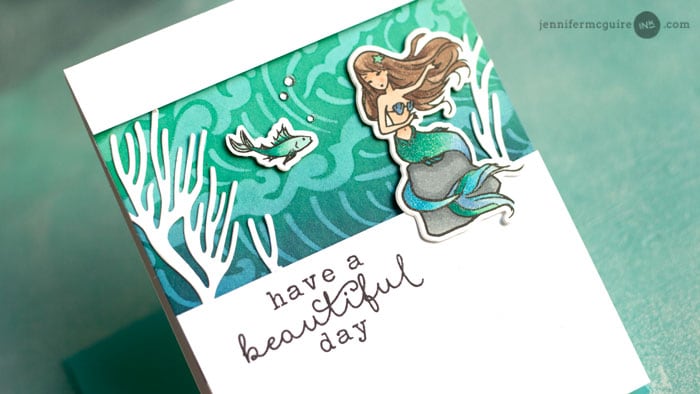 Magic Stencil Techniques Video by Jennifer McGuire Ink