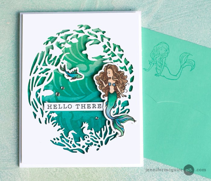 Magic Stencil Techniques Video by Jennifer McGuire Ink