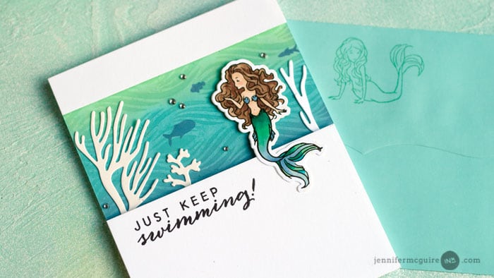 Magic Stencil Techniques Video by Jennifer McGuire Ink