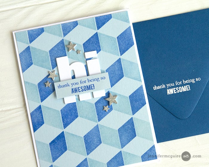 Layered Stencils Video by Jennifer McGuire Ink