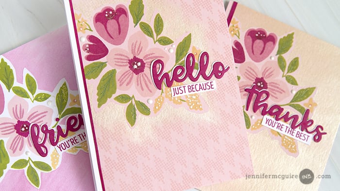 Masked Shimmer Backgrounds Video by Jennifer McGuire Ink