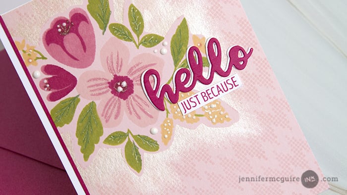 Masked Shimmer Backgrounds Video by Jennifer McGuire Ink