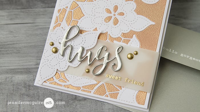 Heat Embossed Die Cuts Video by Jennifer McGuire Ink
