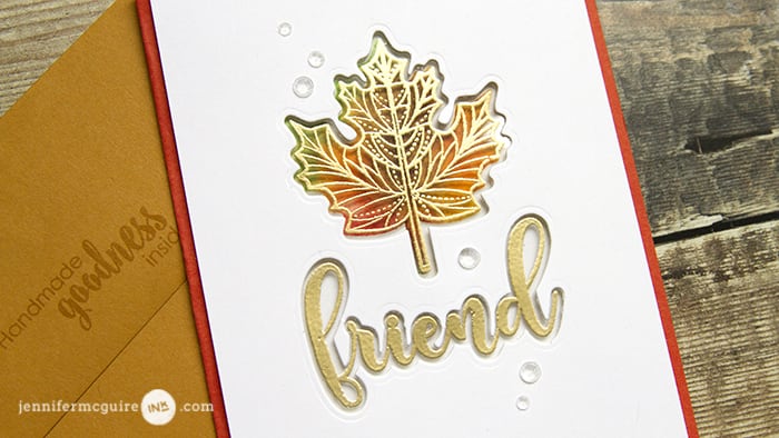 Stained Glass Stamping Video by Jennifer McGuire Ink