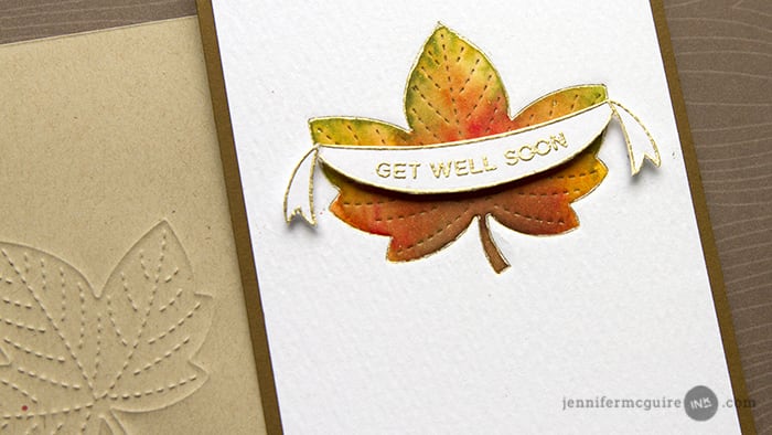 Embossed Impressions Video by Jennifer McGuire Ink
