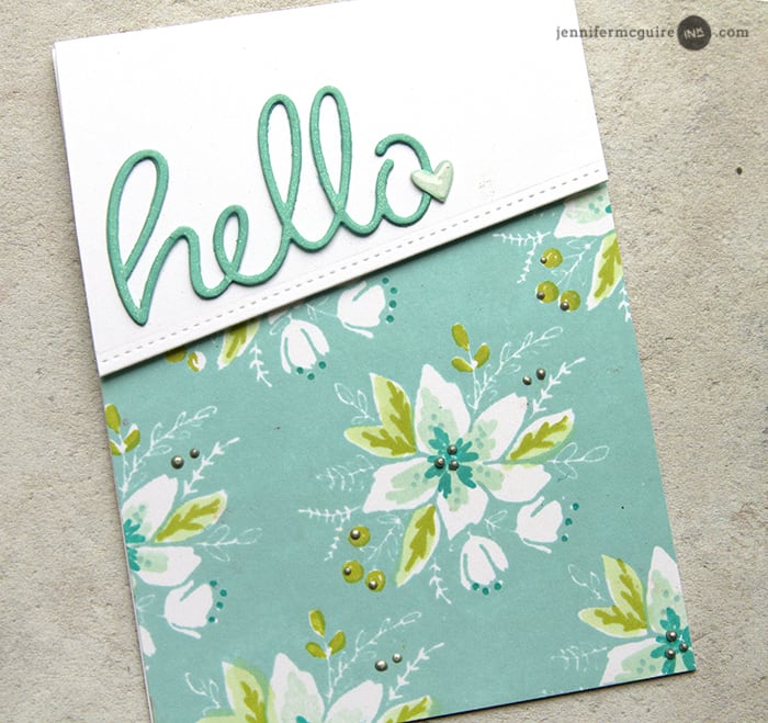 Stamped Background Video by Jennifer McGuire Ink