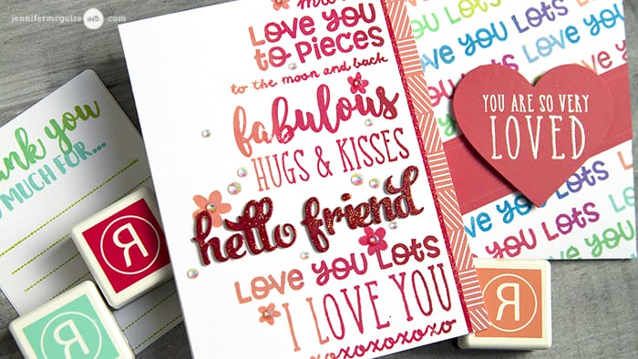 Mini Ink Cube Tips Video by Jennifer McGuire Ink
