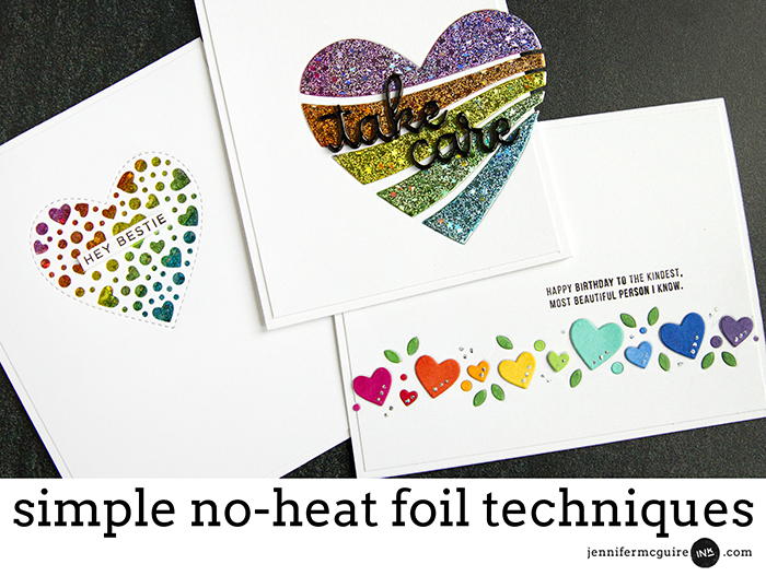 Easy Foil Video by Jennifer McGuire Ink
