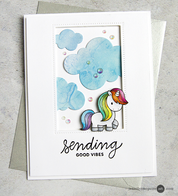 Distress Oxide Ink Watercolor + GIVEAWAY - Jennifer McGuire Ink