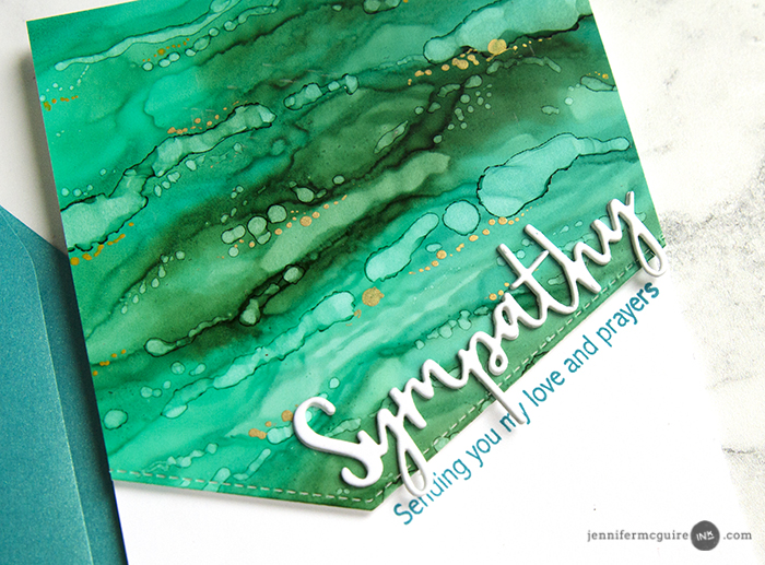 Alcohol Ink Detail Videos by Jennifer McGuire Ink