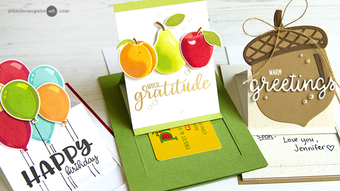 Pop Up Slider Card Video by Jennifer McGuire Ink