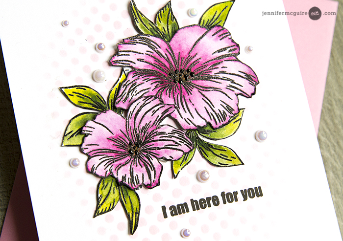 No-Effort Watercolor Video by Jennifer McGuire Ink