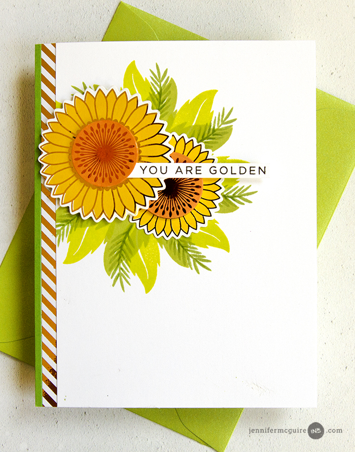Wreath Builder Cards Video by Jennifer McGuire Ink