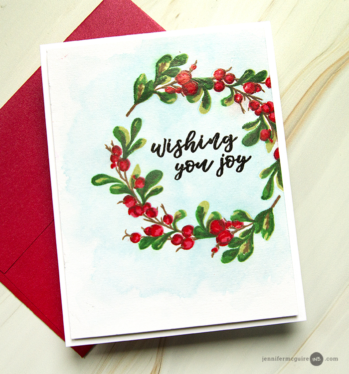 Heat Emboss Masking Video by Jennifer McGurie Ink