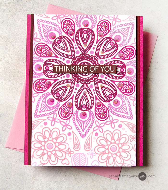 Kaleidoscope Cards Video by Jennifer McGuire Ink