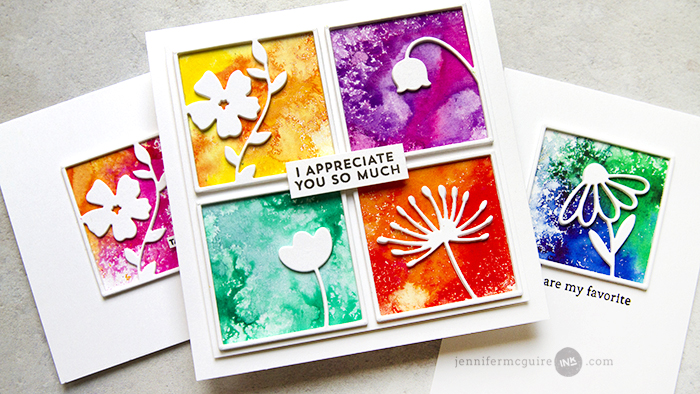 Faux Tie Dye Video by Jennifer McGuire Ink