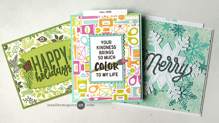 Surprise Slider Cards Video by Jennifer McGuire Ink