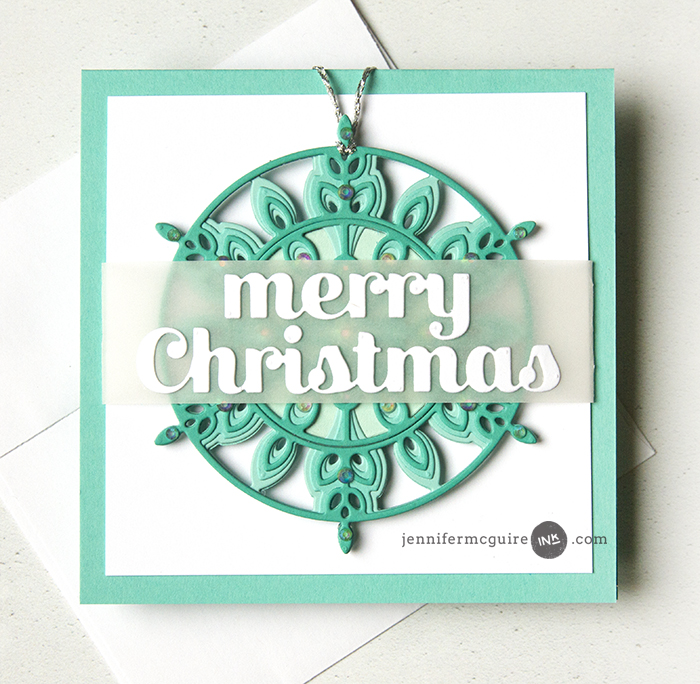 Paper Ornament Cards Video by Jennifer McGuire Ink