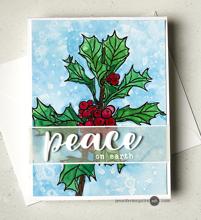 Watercolor and Alcohol Video by Jennifer McGuire Ink