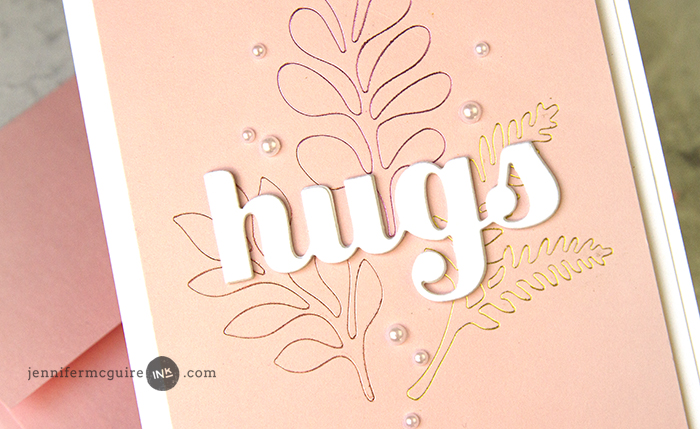 Glimmer Hot Foil Video by Jennifer McGuire Ink