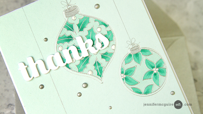 Glimmer Hot Foil Video by Jennifer McGuire Ink