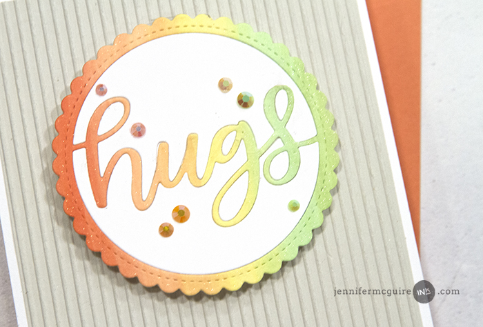 Hinged Die Cut Greeting Cards Video by Jennifer McGuire Ink