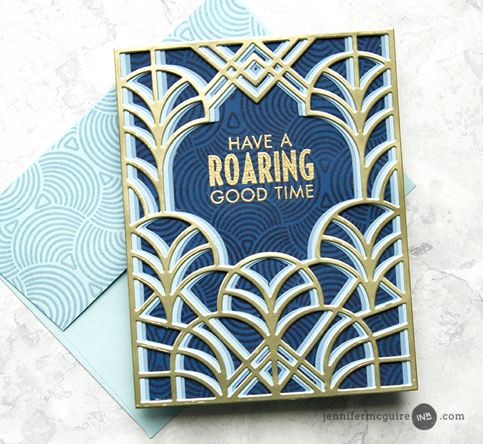 Faux Layering Dies Video by Jennifer McGuire Ink