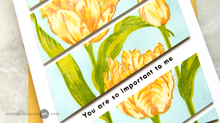 Cut Up Stamping Video by Jennifer McGuire Ink