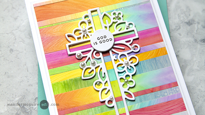 Using Scraps on Cards Video by Jennifer McGuire Ink