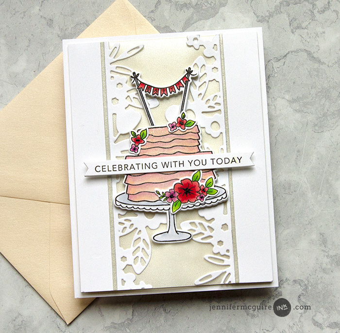 Split Card Design Video by Jennifer McGuire Ink