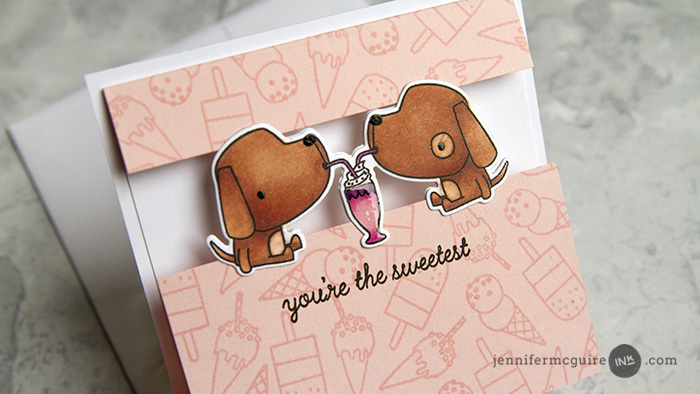 Split Card Design Video by Jennifer McGuire Ink