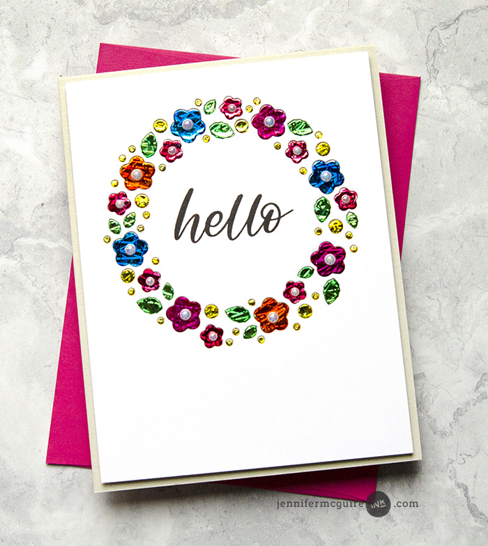 Foil Die Cutting Video by Jennifer McGuire Ink