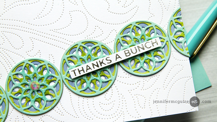 Heat Embossed Die Cuts Video by Jennifer McGuire Ink